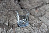 Shot Glass-Pick and Axe logo